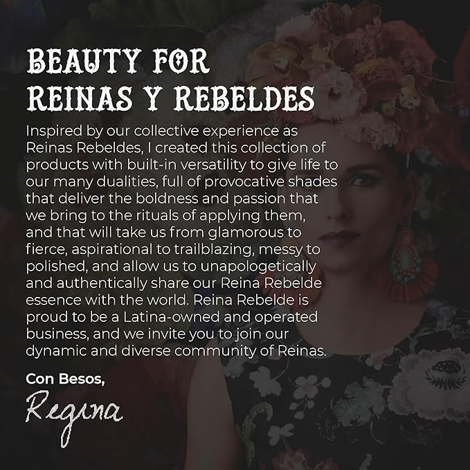 REINA REBELDE Muñeca Bold Lip Matte Stick Pencil Pout/Long-Wearing