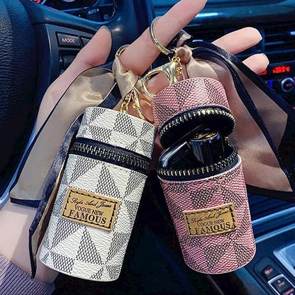 2Pcs Lipstick Organizer, Luxury Leather Lip Gloss Bag, Organizer,