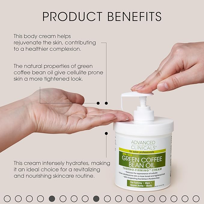 Advanced Clinicals Green Coffee Bean Thermo Firming
