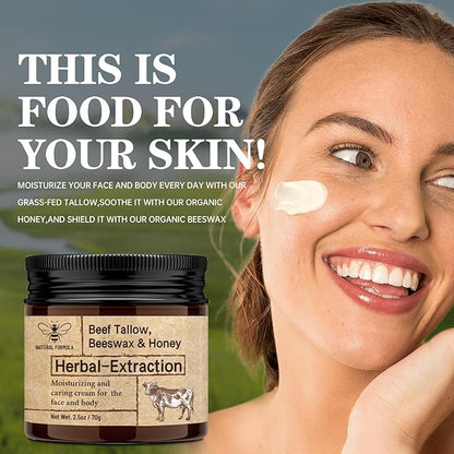 Whipped Beef Tallow for Skin Moisturizer