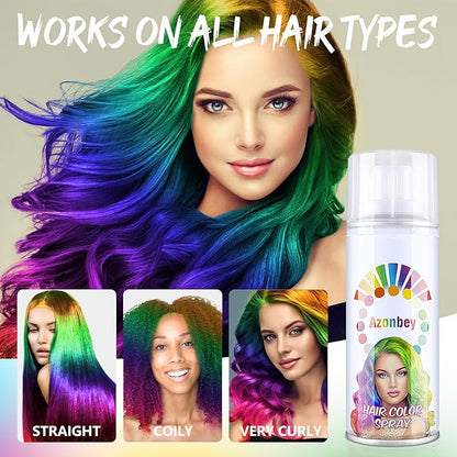 Temporary Hair Color Spray, Powder