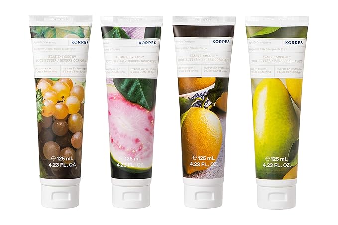 KORRES ELASTI-SMOOTH BERGAMOT PEAR BODY BUTTER