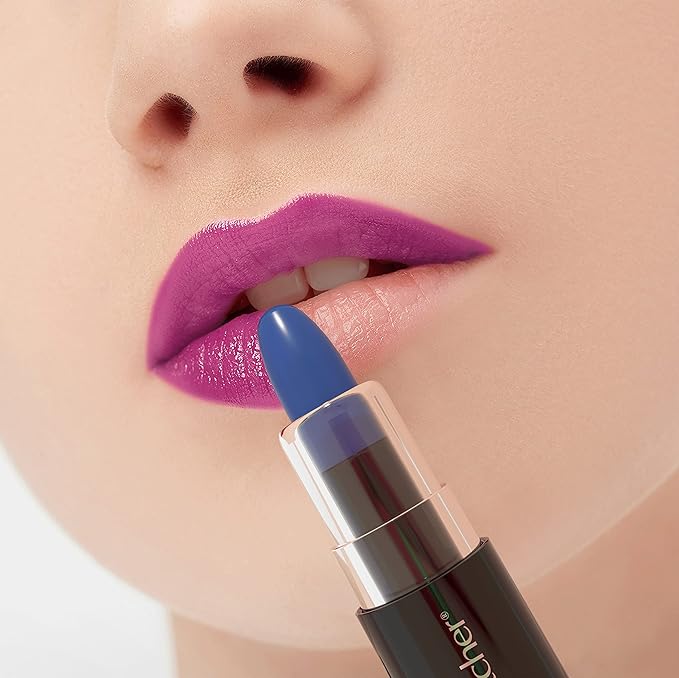 MOODmatcher Original Color Changing Lipstick – 12 Hours Long-Lasting, Moisturizing, Smudge-Proof, Glamorous Personalized Color, Premium Quality – Made in USA (Dark Blue)