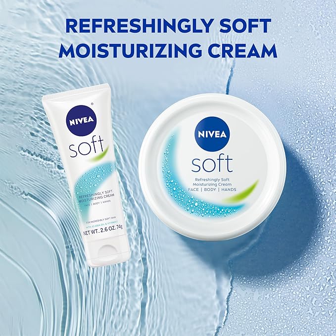 NIVEA Soft Cream, Refreshingly Soft Moisturizing