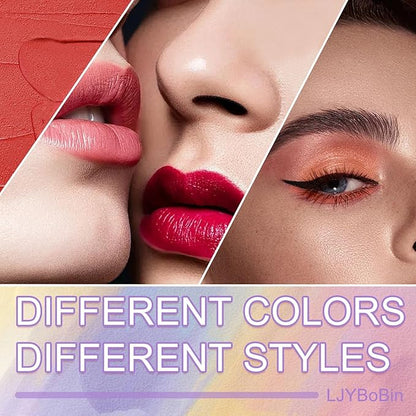 16PCS Mini Lipstick Set,Multi Colored Ultra Matte Color Changing