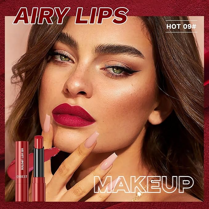 Velvet Matte Lip Gloss, Nude Stain Satin Lip Gloss,