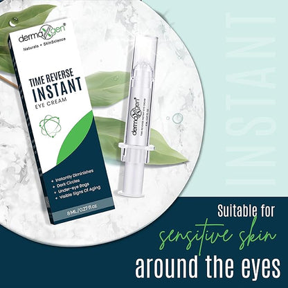 Advanced Eye Cream with Turmeric & Vitamin C – Hydrating Formula for Dark Circles, Puffiness & Eye Bags – Visibly Smooths Fine Lines for a Refreshed Look – 8ml
