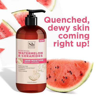Soapbox Body Lotion, Watermelon & Ceramides