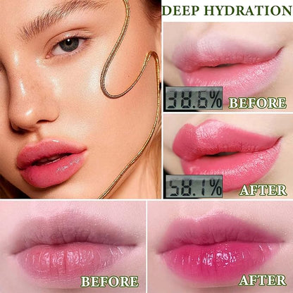 5 Pcs Aloe Vera Lipstick,Color Changing Change Lipstick Changing