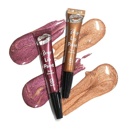 Sistar Sexy Lip Paint Metal Lip Gloss, Metallic Gloss,