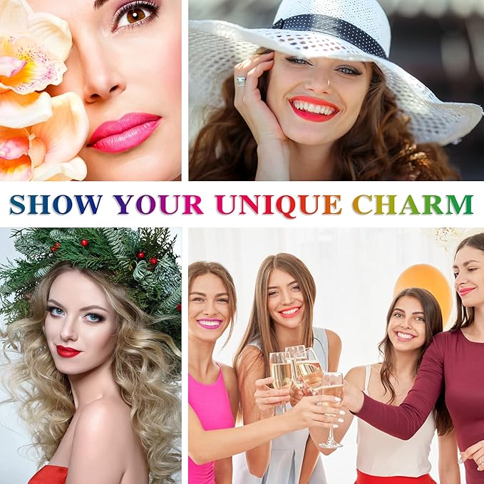 4 Colors Wine Lip Tint,Liquid Wine Lipstick,Wine Tint Long