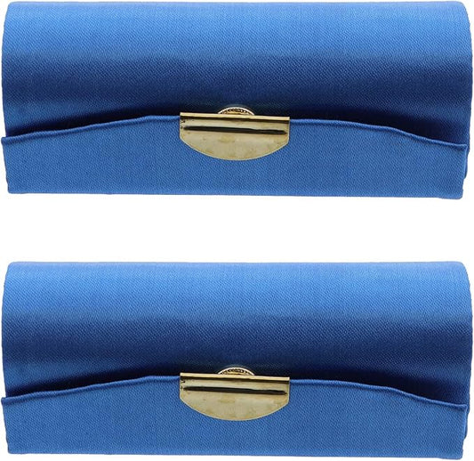 Solid Satin Ladies Lipstick Case With Mirror Purse