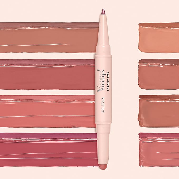 Pupa Milano Vamp! Creamy Duo, 007 Peach Nude, Long