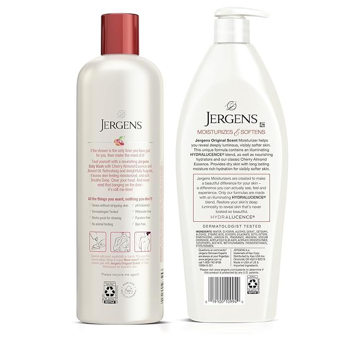 Jergens Original Scent, Cherry Almond, Dry