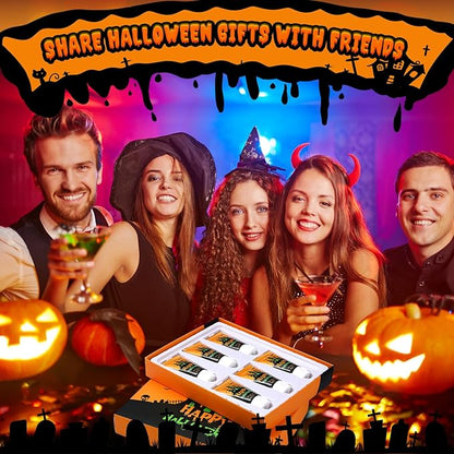 6 Pcs Halloween Gifts Travel Size Sunscreen Spf 30 Mini Sunscreen Lotion 1oz Travel Water Resistant Sunscreen Lotion for Halloween Party Favors(Halloween)