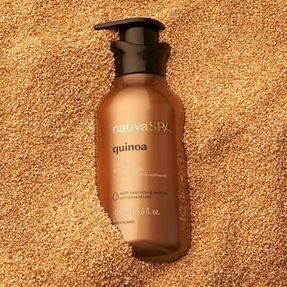 Nativa SPA by O Boticario Quinoa Hydrating Body Lotion, Fragranced Skin Moisturizer with Purified Quinoa Drops, 13.5 Ounce