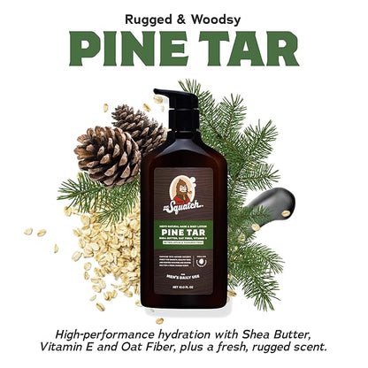 Dr. Squatch Men's Natural Lotion Non-Greasy