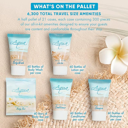 Aqua Organics Hotel Soaps and Toiletries 1oz