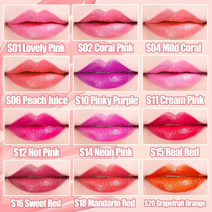 Witch's Pouch Moisturizing Lipstick, S18 Mandarin Red - Moisturizing