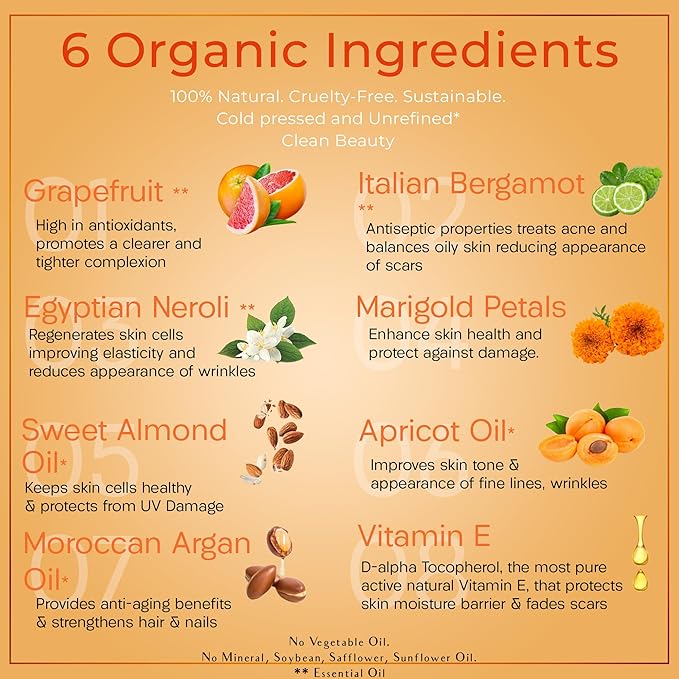 SAFA Citrusé Oil - Organic Oil