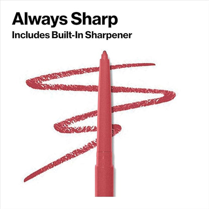 REVLON Lip Liner, Colorstay Lip Makeup with Built-in-Sharpener, Lip 01 oz