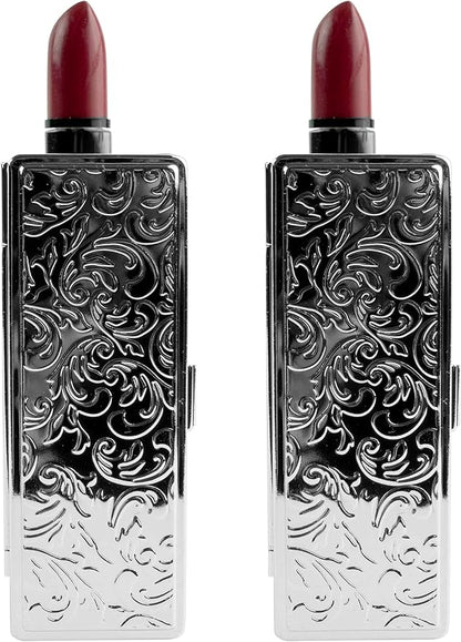 Stephanie Imports Set of 2 Rectangular Vintage Lipstick Rectangular