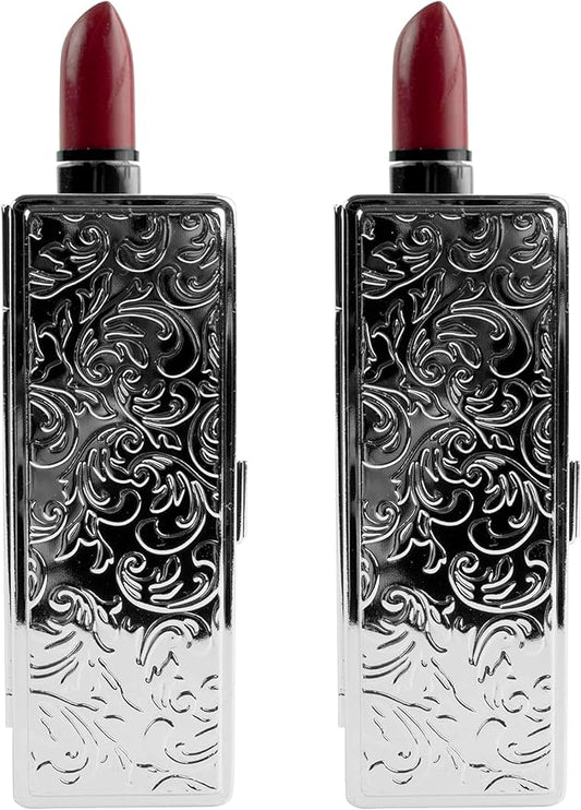Stephanie Imports Set of 2 Rectangular Vintage Lipstick Rectangular