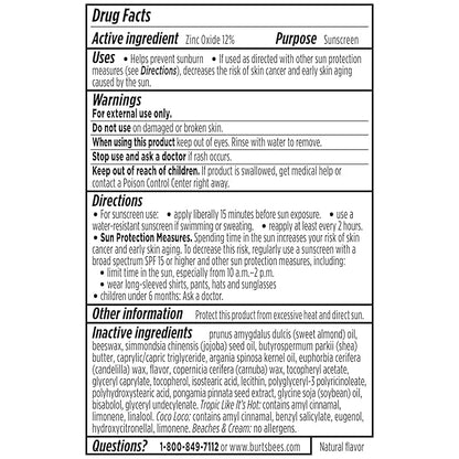 Burt’s Bees SPF 30 Lip Balm, oz