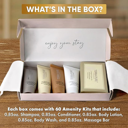 Terra Pure Spa Collection Amenity Kit oz