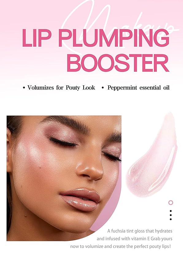 Spicy Lip Gloss Plumper Glossy Lip Girls