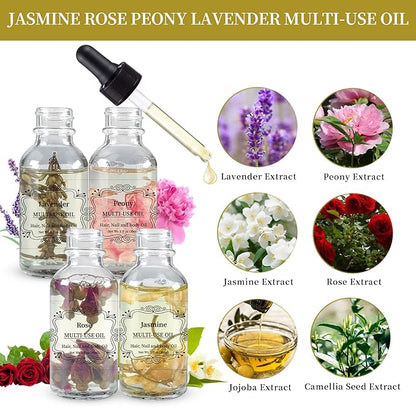 Rose Jasmine Peony Lavender Multi Use