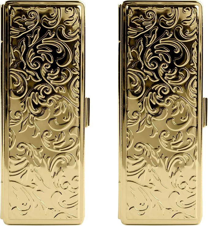 Stephanie Imports Set of 2 Rectangular Vintage Lipstick Rectangular