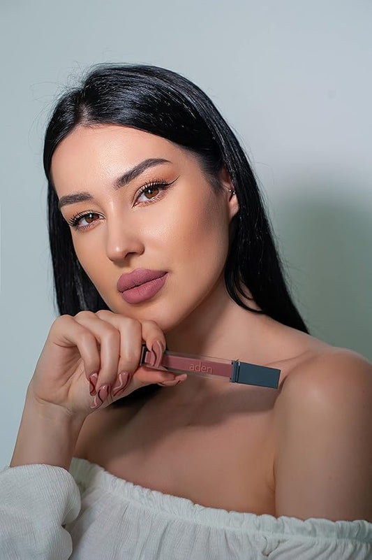 aden - 2 in 1 - Matte Liquid Lipstick 7ML