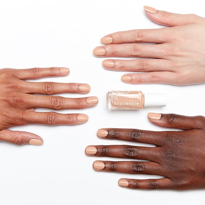 essie expressie quick dry nail polish, vegan, power vegan,