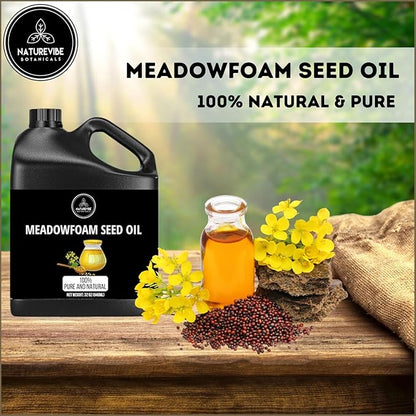 Naturevibe Botanicals Meadowfoam Oil 32 Ounces
