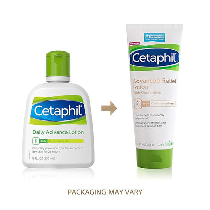 Cetaphil Advanced Relief Lotion 8 Ounce Pack of 2