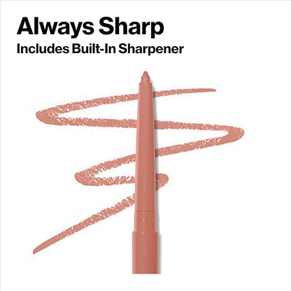 REVLON Lip Liner, Colorstay Lip Makeup with Built-in-Sharpener, Lip 01 oz