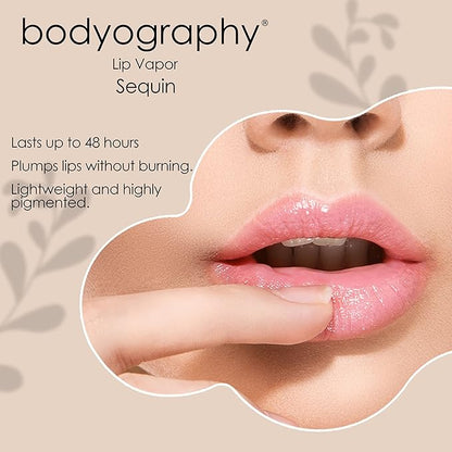Bodyography Lip Vapor, Sequin, 0.3 Ounce Bodyography