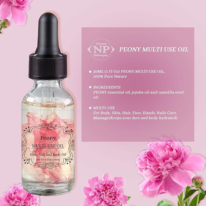 NP NATURES PHILOSOPHY Peony Multi-Use Oil