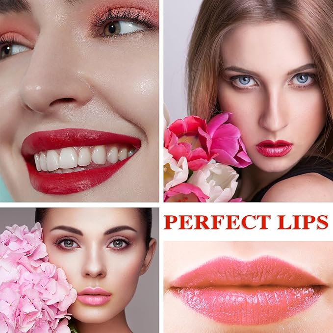 4 Colors Wine Lip Tint,Liquid Wine Lipstick,Wine Tint Long