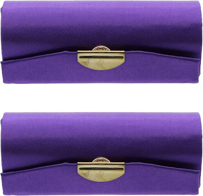 Motique Accessories Solid Satin Ladies Lipstick Case With
