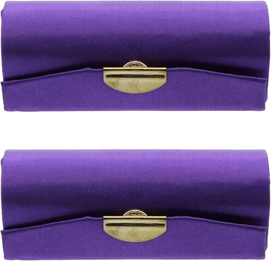 Motique Accessories Solid Satin Ladies Lipstick Case With