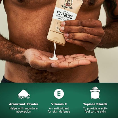 Dr. Squatch Ball Barrier Dry Lotion,