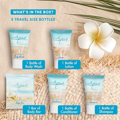 | Aqua Organics Hotel Soaps and 1oz
