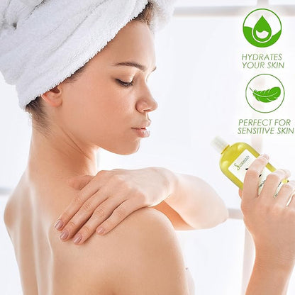 Marula Oil by Soapeauty | 100% Pure & Natural, Cold Pressed, Rich in Vitamin E & Omega Fatty Acids | Best for Skin, Hair, Face, Nails, and Soap Making | 4 fl oz