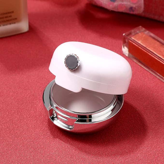 Beaupretty 2 Pieces Plastic Lips Balm Jars Empty