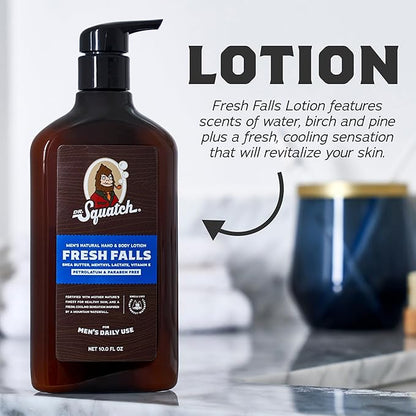 Dr. Squatch Men's Natural Lotion Non-Greasy