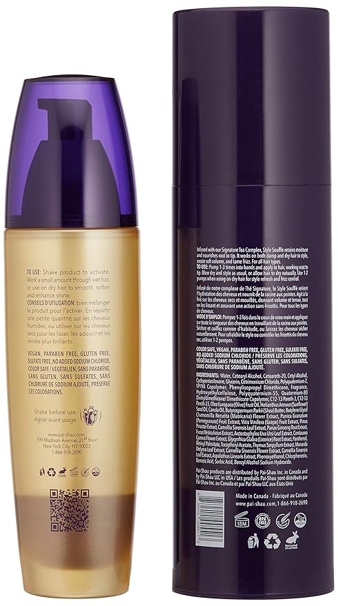 Pai-Shau Biphasic Infusion and Style Souffle
