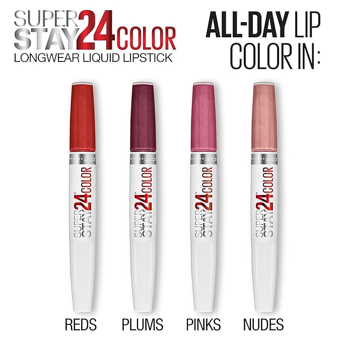 Maybelline SuperStay 24, 2-Step Liquid Lipstick, Absolute Taupe