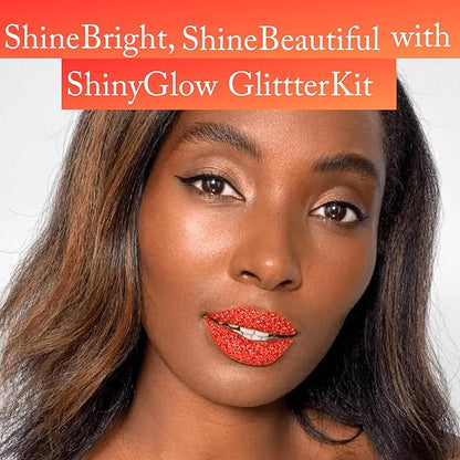 Glitter Lip Kit- Long lasting, Water-proof, Transfer & Glitter